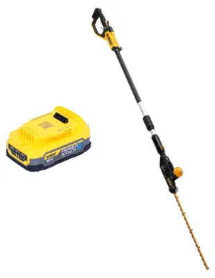 Obrázok produktu pre Akumulátorové nožnice na živý plot DeWalt DCMPH 566 N 18 V 55 cm + 1x akumulátor Powerstack 1,7 Ah - bez nabíjačky
