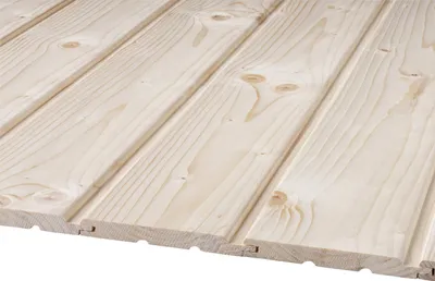 Produktbild von Profilholz Fichte Tanne Standard B-Sortierung Schrägprofil 200 x 12,1 cm 14 mm