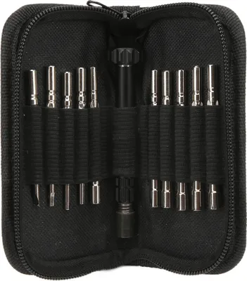 Image de Tournevis de réglage du carburateur avec manche adaptateur, kit d'outils d'entretien et de réparation en métal