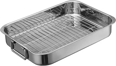 Imagen del producto de Sartén de acero inoxidable para pavo, utensilio de cocina