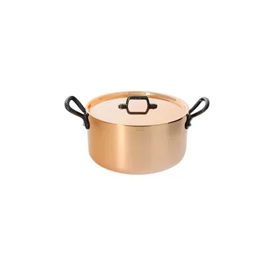 Produktbild von de Buyer 6466.16 měděný litinová ouška poklice průměr 16 cm nevhodné na indukci