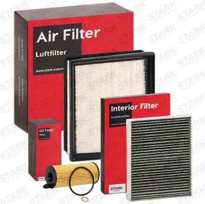Produktbild von STARK Filterset Inspektionspaket Filtersatz für BMW 1 Schrägheck (F20) 3 Touring (F31) 3 Limousine (F30, F80) 4 Gran Coupe (F36) 3 GT (F34)