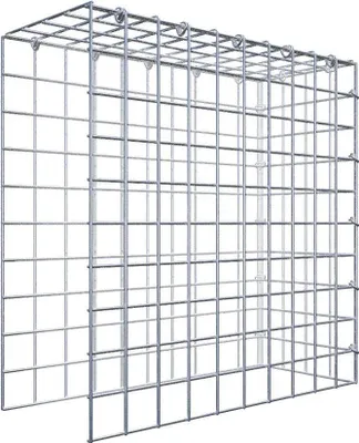 Immagine prodotto di Gabbione aggiuntivo tipo 4 50 cm x 50 cm x 20 cm (L x H x P), maglia 5 cm x 5 cm, anello a C