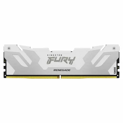 Produktbild von Kingston FURY Renegade RGB - DDR5 - Modul - 16 GB - DIMM 288-PIN - 6400 MHz / PC5-51200 - CL32 - 1.4 V - ungepuffert - on-die ECC - Weiß & Silber