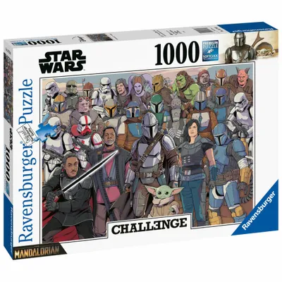 Immagine prodotto di Ravensburger 16770 Ravensburger Star Wars Challenge Baby Yoda Puzzle 1000 Teile