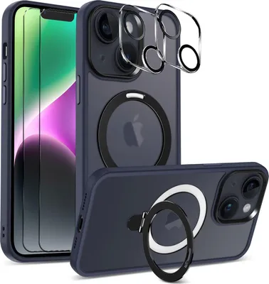 Immagine prodotto di Custodia ibrida con vetro per iPhone 13 per la custodia protettiva MagSafe