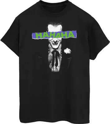 Produktbild von The Joker - "HaHaHa" T-Shirt für Herren BI615 (M) (Schwarz)
