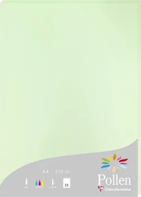 Immagine prodotto di Confezione da 25 fogli di carta polline,