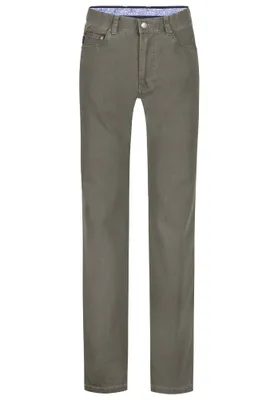 Produktbild von Brühl - Comfort Fit - Herren 5-Pocket Jeans, Genua III (0534182970100), Größe:54, Farbe:Schilf (420)
