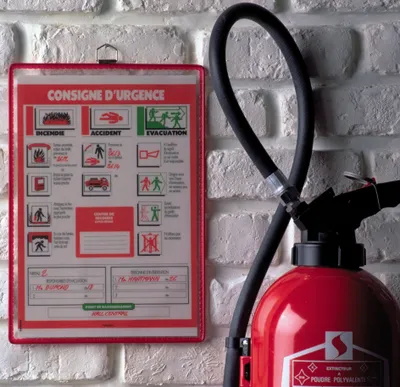 Zdjęcie produktu dla tarifold tview wisząca tablica ekspozycyjna DIN A4 zielona