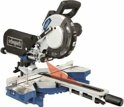 Produktbild von SCHEPPACH 216 mm HM81LXU Elektrische Gehrungssäge - 2000 W - Mit Laser, LED und 2 Stützverlängerungen