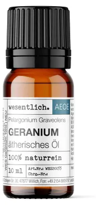 Produktbild von Geranium (10ml) - naturreines, ätherisches Öl von wesentlich