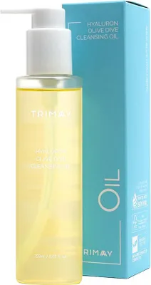 Image de Trimay Hyaluron Olive Dive, huile hydratante pour le visage, 150 ml