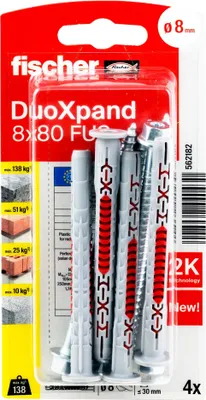 Obrázok produktu pre Fischer 562182, 4 kusov