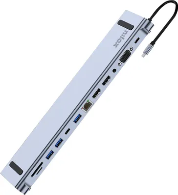 Obrázok produktu pre Nilox NXDSUSBC07, Dokovanie, Dok, 100 W, Šedá, 280 mm, 80 mm