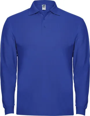 Immagine prodotto di Roly - Polo "Estrella" da uomo a maniche lunghe PF4296 (L) (Blu royal)