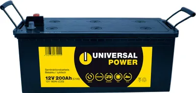 Produktbild von Universal Power Semitraktion UPA12-200 12V 200Ah (C100) Solar Batterie Wohnmobilbatterie zyklenfest
