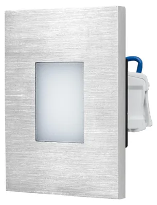 Produktbild von EVN LED Wandeinbauleuchte EdelstahlIP44 - 240V - 8W - 3000K - 55lm
