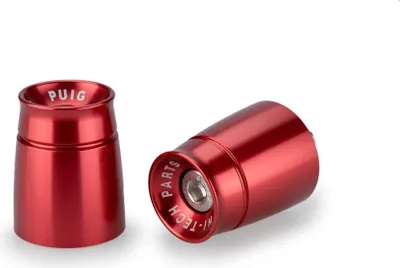 Image de PUIG 22095R Embouts de guidon Sport adaptés à YAMAHA MT-09 SP Rouge