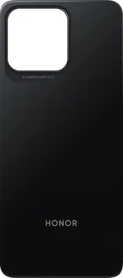Image de Clappio, Dos de rechange pour Honor X8 5G, Noir