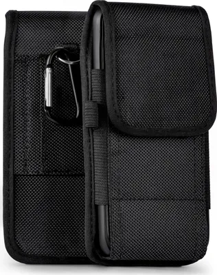Produktbild von moex® Agility Case kompatibel mit Apple iPhone 12 mini - Handy Gürteltasche, Schwarz