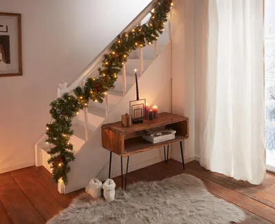 Produktbild von LED-Tannengirlande "Winterwald"