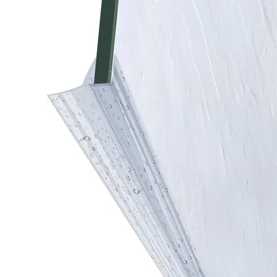 Obrázek produktu pro Těsnění do sprchy pro sklo o tloušťce 4–5 mm, 10 × 2 m – náhradní těsnění z PVC, těsnění sprchových dveří, těsnění sprchového koutu DK10