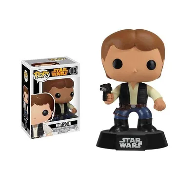 Produktbild von Funko Star Wars Han Solo POP! Figur 9 cm Vault FK6039
