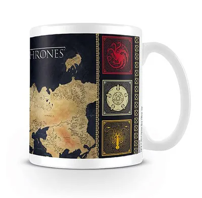 Obrázek produktu pro Pyramid International Game of Thrones Tasse Map MG23470
