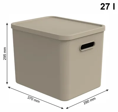 Produktbild von Rotho Babydesign Aufbewahrungsbox L Kayo 27 l - Sage