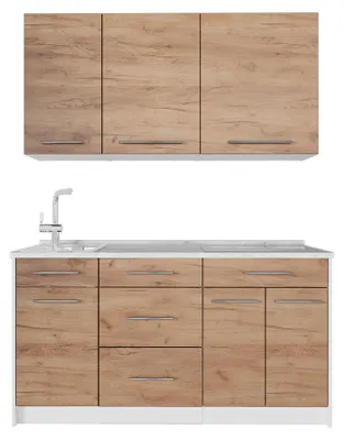 Obrázek produktu pro Jednotková kuchyně Vicco Fame-Line Zlatý mocný dub 150 cm bez pracovní desky, Model 62973