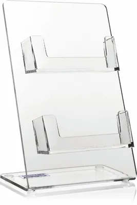 Produktbild von Visitenkartenständer Deluxe (2 Etagen) aus PLEXIGLAS®