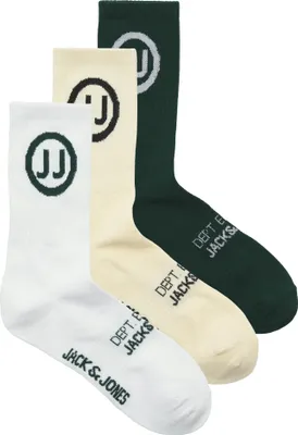 Produktbild von JACK&JONES ADDITIONALS JACMOSTAR TENNIS SOCKS 3 PACK White/SLIM