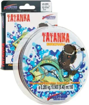 Produktbild von Tubertini Tatanka Flurocarbon 150 M Braun 0.148 mm Braun 0.148 mm