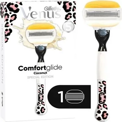Produktbild von Gillette Venus Rasierer, Comfortglide Coconut Leopard Special Edition