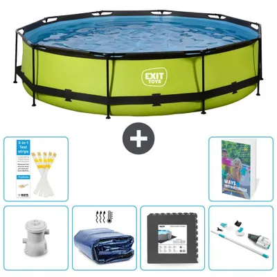 Zdjęcie produktu dla Basen Exit Pool okrągły – 360 x 76 cm – 7 elementów  S315