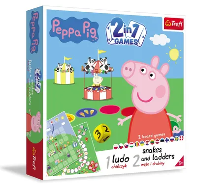 Immagine prodotto di Giochi TREFL Pimpi Peppa 2v1: Uomo, non arrabbiarti