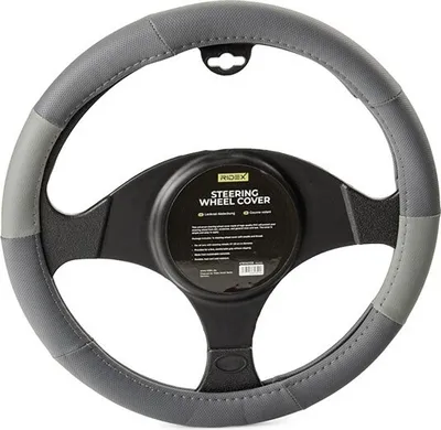 Produktbild von RIDEX 4791A0159 Lenkradbezug Rutschfest Polyurethan Ø37-39cm Grau Lenkradhülle