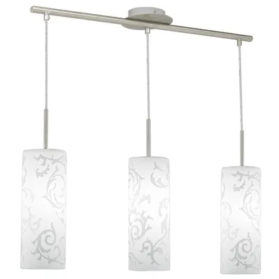 Produktbild von EGLO Pendelleuchte Amadora, 3 flammige Hängelampe, Elegant, Hängeleuchte, Esstischlampe, Wohnzimmerlampe hängend mit E27