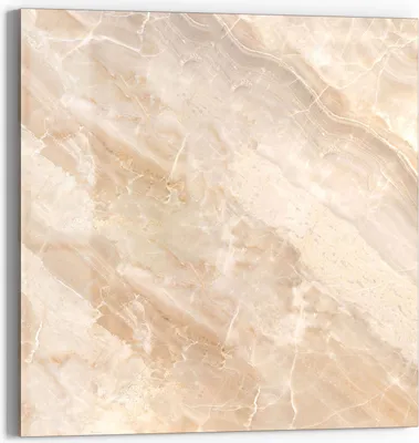 Produktbild von DEQORI Magnettafel Glas 50x50 cm 'Helle Marmorfläche' beschreibbar Whiteboard