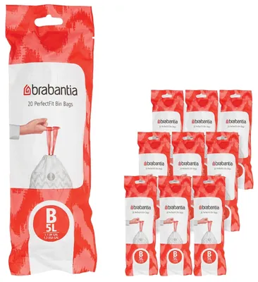 Produktbild von Brabantia PerfectFit Müllbeutel 5 L (B) 200 Stk