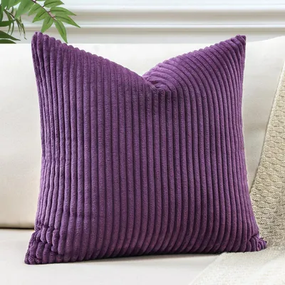 Produktbild von Kissenbezug Cord Lila 60 x 60 cm 1 Stück