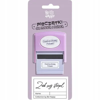 Zdjęcie produktu dla Pieczątka z napisem Ciasteczkowy Potwór Be Happy Gifts