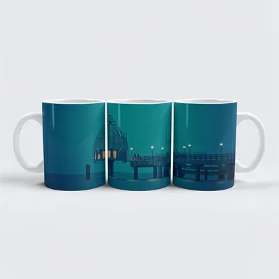 Image de raxxa Mug Premium "Seebrücke Zingst" (pont maritime de Zingst)