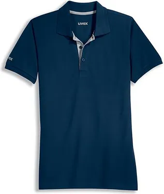 Produktbild von uvex Poloshirt blau, navy Gr. 6XL