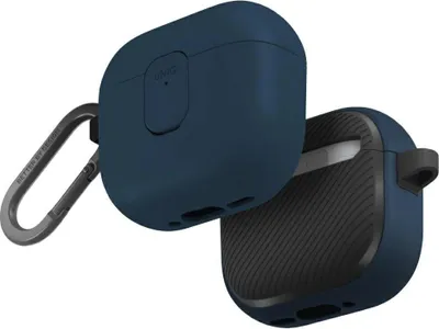 Zdjęcie produktu dla Etui Uniq Clyde Lock Case Do Airpods 4 - Niebieskie