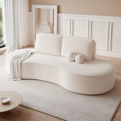 Produktbild von Elegante und funktionale Polstercouch SOFIA für Wohnzimmer Wohnlandschaft freistehende Couch Gepolstertes Sofa Abriamo 04
