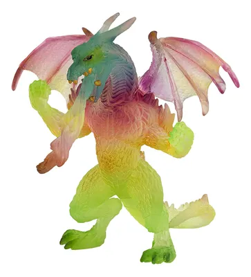 Produktbild von Papo Stehender Regenbogendrache, 3 Jahr(e), Fantasy World, Mehrfarbig, PVC