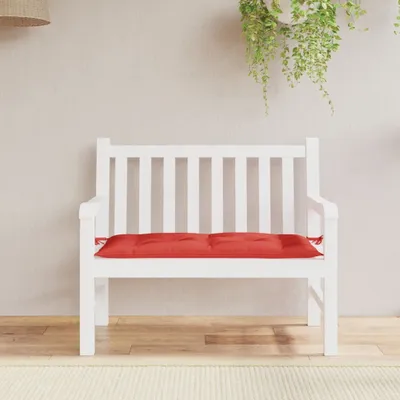 Produktbild von Gartenbank-Auflage Rot 110x50x7 cm Oxford-Gewebe