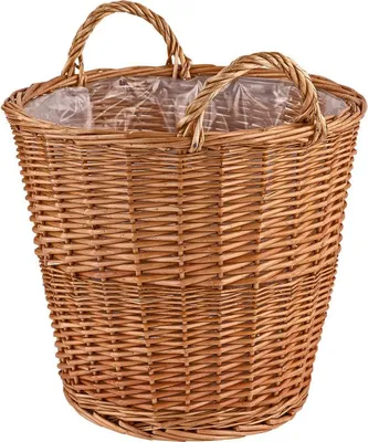 Produktbild von Pletený košík z vŕbového prútia s fóliou 45 cm